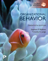 9780135895191::Organizational Behavior, Global Edition ,20th edition