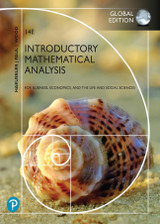 9781292541709::Introductory Mathematical Analysis for Business, Economics, and the Life and Social Sciences, Global Edition ,14th edition