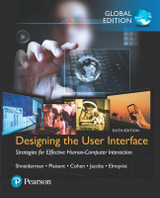 9781292542942::Designing the User Interface: Strategies for Effective Human-Computer Interaction, Global Edition ,6th edition