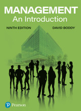9781292459745::Management: An Introduction ,9th edition