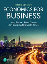 9781292440118::Economics for Business ,9th edition