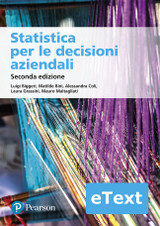 9788891942654::Statistica per le decisioni aziendali ,2nd edition