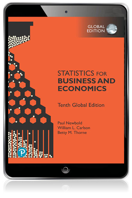 9781292438306::Statistics for Business and Economics, Global Edition ,10th edition