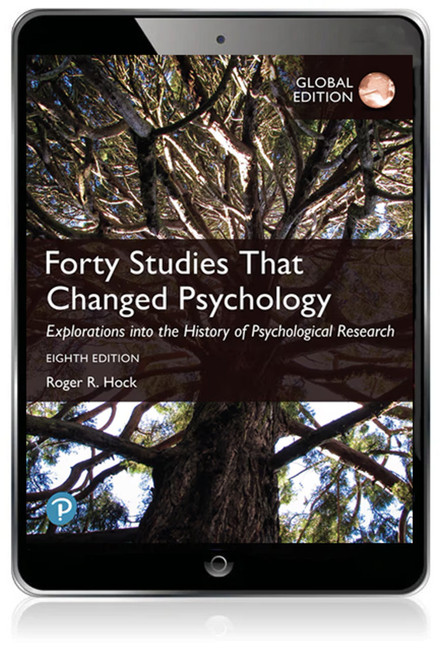 9781292469515::Forty Studies that Changed Psychology, Global Edition ,8th edition