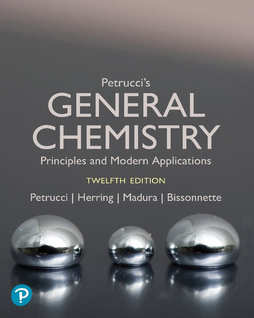 9781292478609::Petrucci's General Chemistry: Principles and Modern Applications ,12th edition