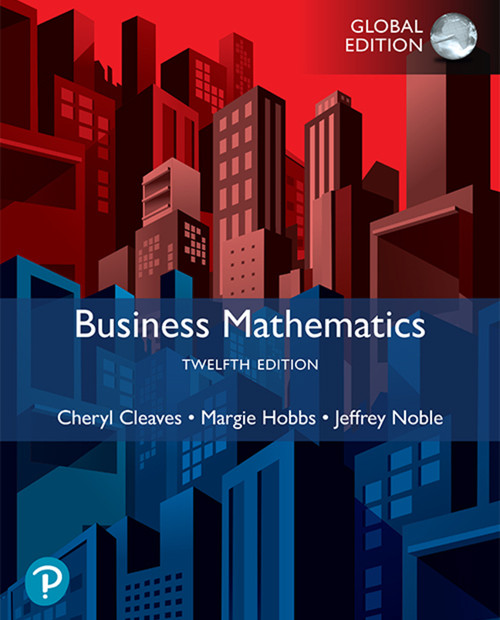 9781292480794::Business Mathematics, Global Edition ,12th edition