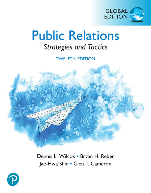 9781292751108::Public Relations: Strategies and Tactics, Global Edition (International eBook) ,12th edition