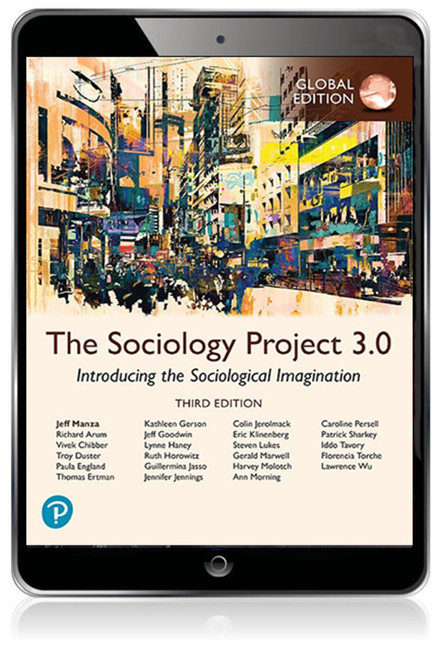 9781292478173::The Sociology Project 3.0: Introducing the Sociological Imagination, Global Edition ,3rd edition