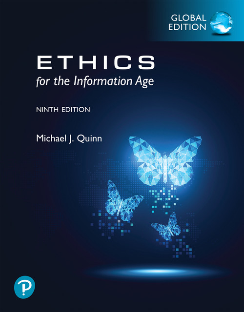 9781292752228::Ethics for the Information Age, Global Edition (International eBook) ,9th edition