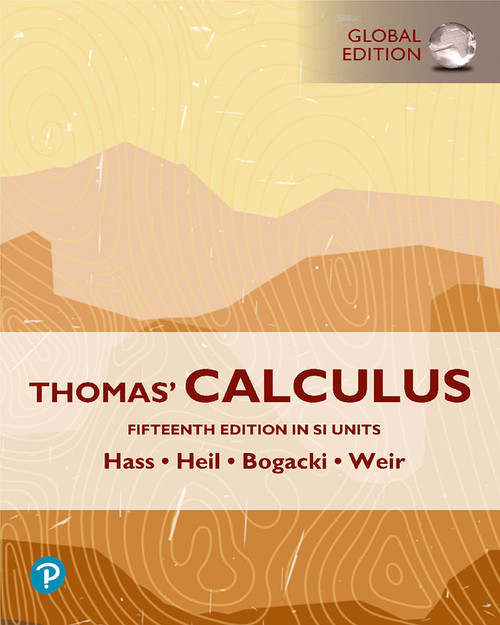 9781292745824::Thomas' Calculus, SI Units ,15th edition
