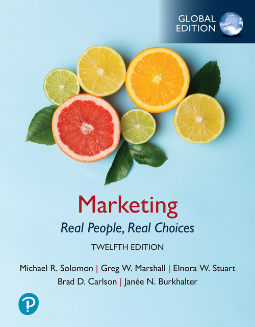 9781292482521::Marketing: Real People, Real Choices, Global Edition ,12th edition