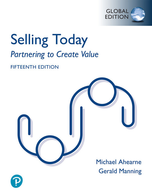 9781292745480::Selling Today: Partnering to Create Value, Global Edition ,15th edition