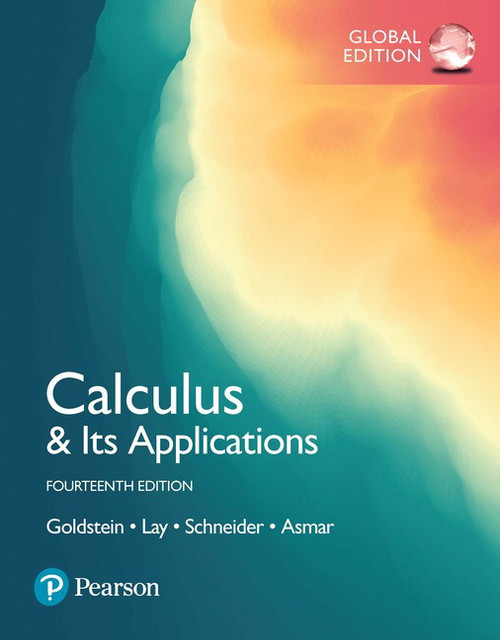 9781292770727::Calculus & Its Applications, Global Edition -- Pearson eText (OLP) ,14th edition