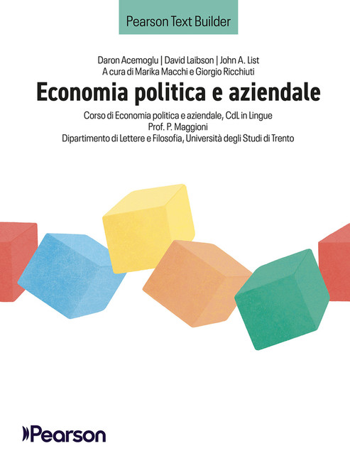 9788891941664::Economia politica e aziendale - CdL Lingue - PTB ,3rd edition