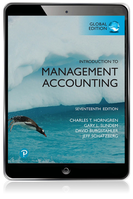 9781292412719::Introduction to Management Accounting, Global Edition ,17th edition