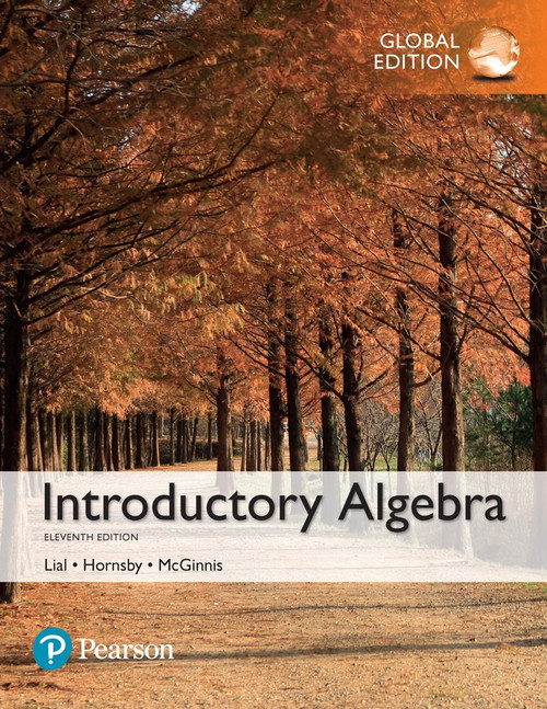 9781292337142::Introductory Algebra, Global Edition ,11th edition