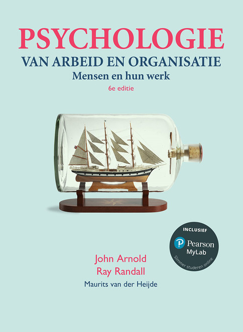 9789043045889::Psych van arbeid & org 6e -- Pearson eText (OLP) ,6th edition