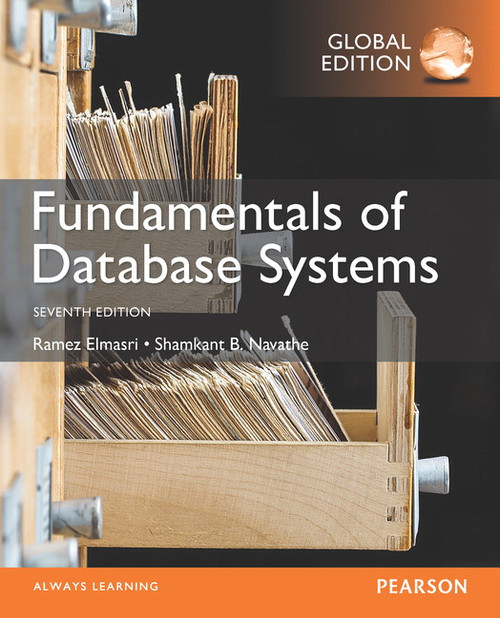 9781292555317::Fundamentals of Database Systems, Global Edition ,7th edition