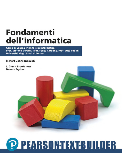 9788891935519::FONDAMENTI DELL'INFORMATICA - PTB UNIVERSITÀ DI TORINO ,1st edition