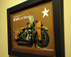 Harley Davidson WWII Motorcycle 3D Metal Model Painting