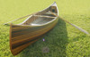 Cedar Strip Built Canoe Matte Finish Woodenboat USA