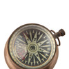 Titanic White Star Porthole Pocket Desk Clock Bronze
