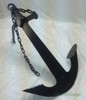 Black Fisherman Ships Anchor Garden Decor USA