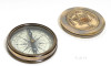 Makers To The Queen Brass Desktop Compass Antiqued
