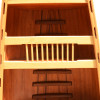Canoe Bookcase Book Shelf Cedar Wood Strip