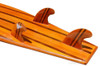 Cedar Surfboard Long Board Hollow Epoxy Fiberglass Tri Fin
