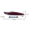 Riva 44 Rivarama Speed Boat Model Motor Yacht