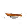 Riva Ariston Speed Boat Model Italian Runabout