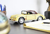 1955 Porsche 356 Speedster Metal Car Scale Model