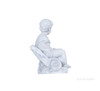 Boy Sitting Garden Statue Sculpture Figurine Ancient Greek Roman