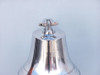 Chrome Plated Cast Aluminum Bell Hanging Wall Decor 