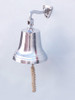Chrome Plated Solid Aluminum Bell Nautical Wall Decor