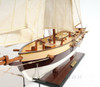 Privateer Lynx Topsail Schooner Ship Model Sailboat