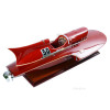 Arno Ferrari Hydroplane Power Speed Boat Wood Model