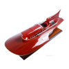 Arno Ferrari Hydroplane Power Speed Boat Wood Model