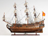 San Felipe Display Case Wooden Tall Ship Model