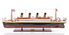 Titanic Ocean Liner Model Display Case White Star