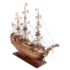 HMS Victory Model Floor Display Case Nelsons Flagship
