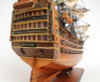 HMS Victory Nelsons Tall Ship Model and Display Case
