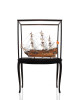 San Felipe Tall Ship Model Floor Display Case