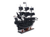 Black Pearl Pirate Ship Model Table Top Display Case