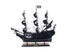 Black Pearl Pirate Ship Model Table Top Display Case