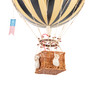 Hot Air Balloon Model Black Aviation Ceiling Decor