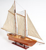 Yacht America Sailboat Fully Rigged Assembled Wood Model