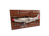 Framed 1943 Mustang P-51B Classic Fighter 3D Model Airplane