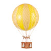 Hot Air Balloon Model Yellow White Wide Striped Ceiling Decor